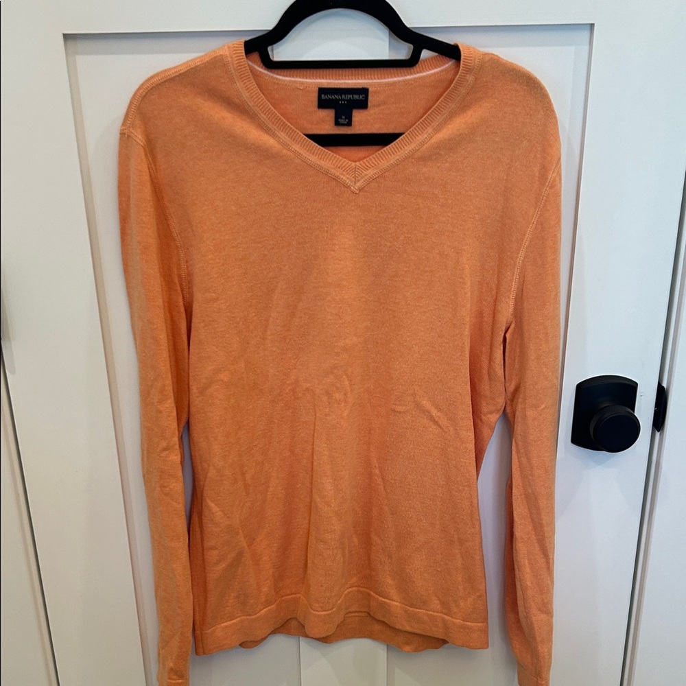 Banana Republic | Men's V-Neck Sweater (Size Medium)